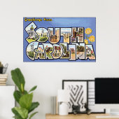 Groeten uit South Carolina, Poster (Thuiskantoor)