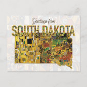 Groeten uit South Dakota Briefkaart (Voorkant)