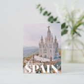 Groeten uit spanje briefkaart (Staand voorkant)