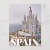 Groeten uit spanje briefkaart (Voorkant)