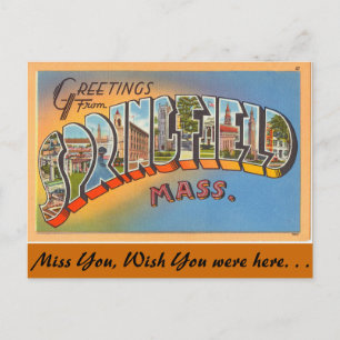 Groeten uit Springfield Briefkaart