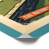Groeten uit St Augustine Retro Poster (Hoek)
