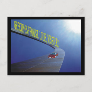 Groeten uit St. Louis, MO Briefkaart
