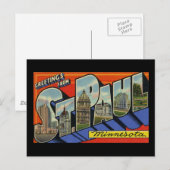 Groeten uit St. Paul Minnesota Briefkaart (Voorkant / Achterkant)