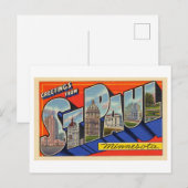 groeten uit St. Paul, Minnesota Briefkaart (Voorkant / Achterkant)