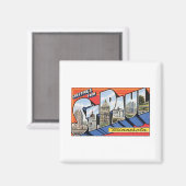 Groeten uit St. Paul Minnesota Magneet (Voorkant / Achterkant)