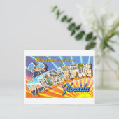 groeten uit St. Petersburg, Florida Briefkaart (Staand voorkant)