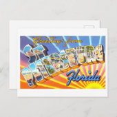 groeten uit St. Petersburg, Florida Briefkaart (Voorkant / Achterkant)