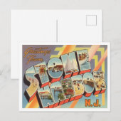 Groeten uit Stone Harbour, New Jersey Travel Briefkaart (Voorkant / Achterkant)