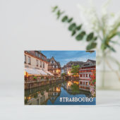 Groeten uit Straatsburg, Frankrijk Briefkaart (Staand voorkant)
