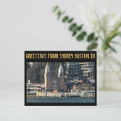 Groeten uit Sydney Australia Briefkaart (Staand voorkant)