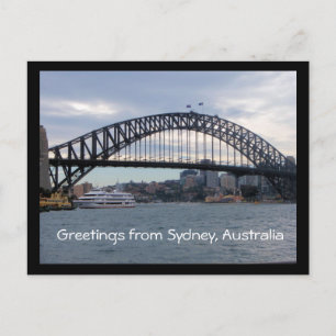 Groeten uit Sydney, briefkaart Australië