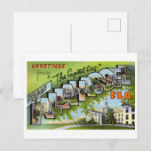 groeten uit Tallahassee, Florida Briefkaart (Voorkant / Achterkant)