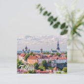 Groeten uit Tallinn, Estland Briefkaart (Staand voorkant)