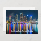 Groeten uit Tampa, Briefkaart van Florida (Voorkant / Achterkant)