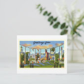  groeten uit Tennessee Briefkaart (Staand voorkant)