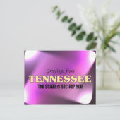 Groeten uit Tennessee Briefkaart (Staand voorkant)