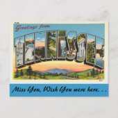 Groeten uit Tennessee Briefkaart (Voorkant)