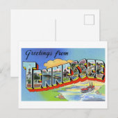 groeten uit Tennessee Briefkaart (Voorkant / Achterkant)
