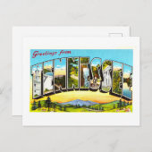  groeten uit Tennessee Briefkaart (Voorkant / Achterkant)