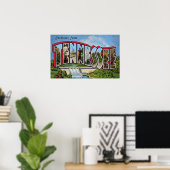  groeten uit Tennessee Poster (Thuiskantoor)