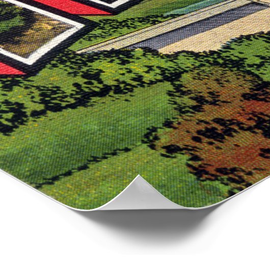  groeten uit Tennessee Poster (Hoek)