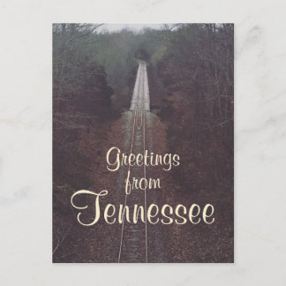 GROETEN UIT TENNESSEE spoorwegfoto | Pos Briefkaart