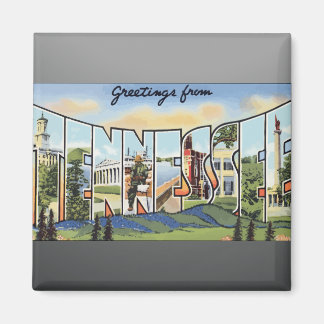 Groeten uit Tennessee, Vintage Magneet
