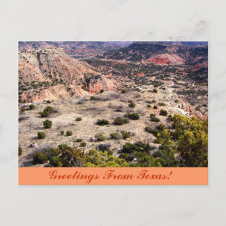 Groeten uit Texas. Briefkaart