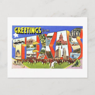  groeten uit Texas Briefkaart