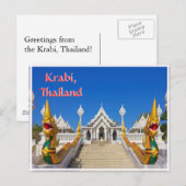Groeten uit Thailand Briefkaart (Voorkant / Achterkant)