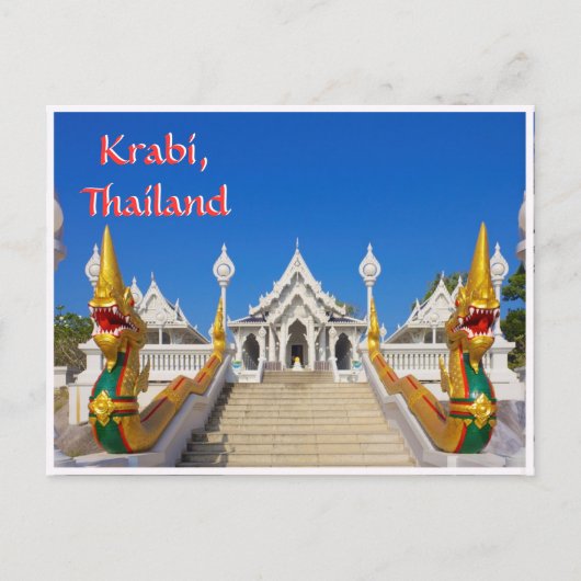 Groeten uit Thailand Briefkaart (Voorkant)