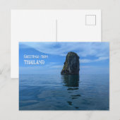 Groeten uit Thailand Briefkaart (Voorkant / Achterkant)