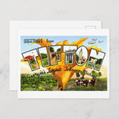 groeten uit Tifton, Georgia, Briefkaart (Voorkant / Achterkant)