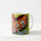 Groeten uit Tijuana Mexico Koffiemok (Voorkant rechts)