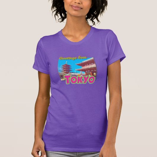 "Groeten uit Tokio" T-Shirt (Voorkant)