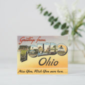 Groeten uit Toledo Briefkaart (Staand voorkant)