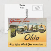 Groeten uit Toledo Briefkaart (Voorkant / Achterkant)