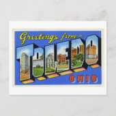  groeten uit Toledo, Ohio Briefkaart (Voorkant)
