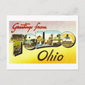  groeten uit Toledo, Ohio Briefkaart (Voorkant)