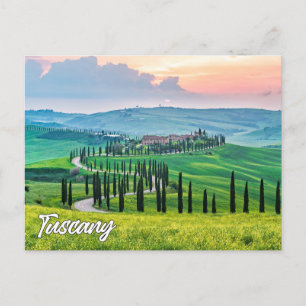 Groeten uit Toscane, Italië Briefkaart