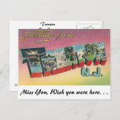 Groeten uit Trenton, New Jersey Briefkaart (Voorkant / Achterkant)