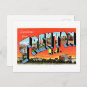  groeten uit Trenton, New Jersey, Briefkaart (Voorkant / Achterkant)