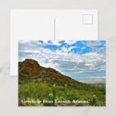 Groeten uit Tucson, Arizona. Briefkaart (Voorkant / Achterkant)