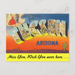 Groeten uit Tucson Briefkaart