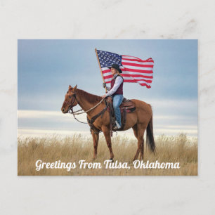 Groeten uit Tulsa, Briefkaart Oklahoma