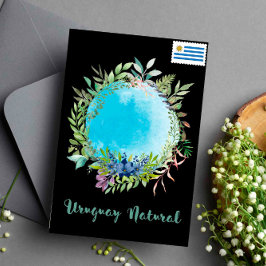 Groeten uit Uruguay Natural Blue Briefkaart