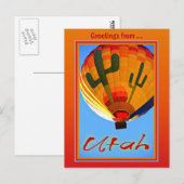 Groeten uit Utah Briefkaart (Voorkant / Achterkant)