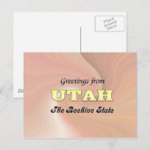 Groeten uit Utah Briefkaart (Voorkant / Achterkant)