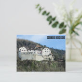 Groeten uit Vaduz, Liechtenstein Briefkaart (Staand voorkant)
